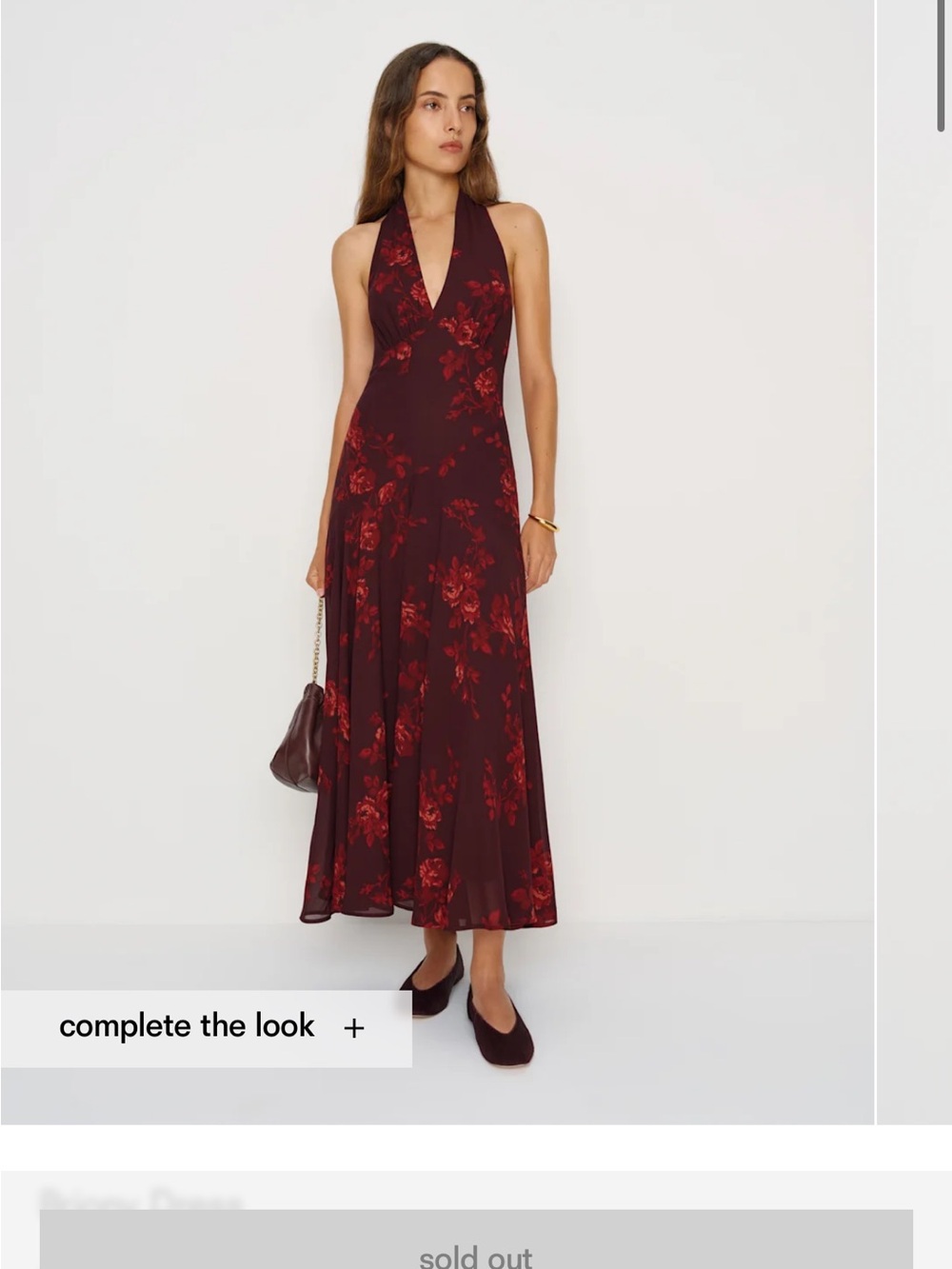 Reformation briony dress
